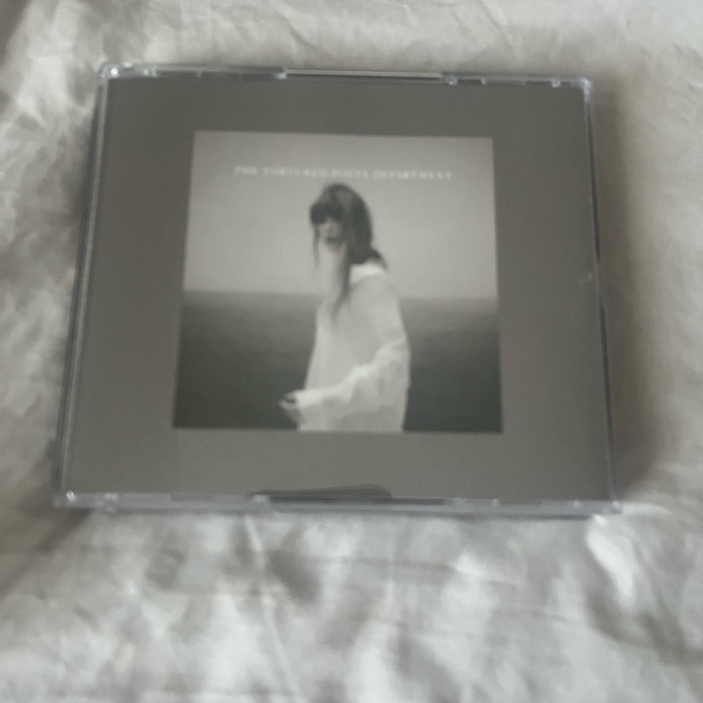 CD Album with Monochrome Cover